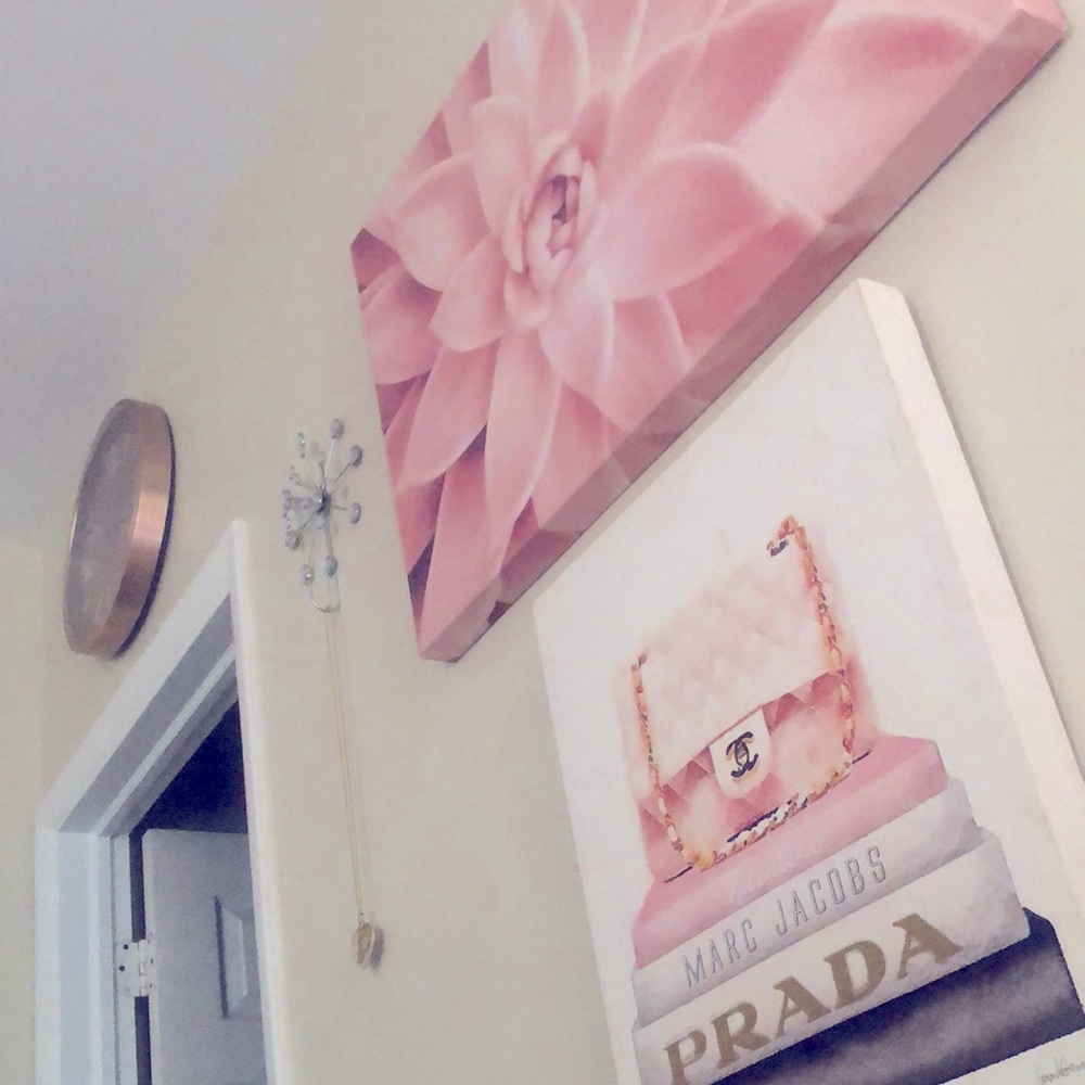Coco Chanel blush pink whole bedroom decor SET‼️ everything MUST GO
